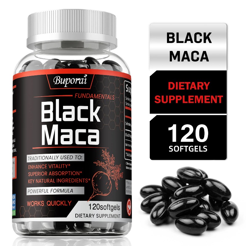 Herbal Queen - Complément de Maca noire - Augmente