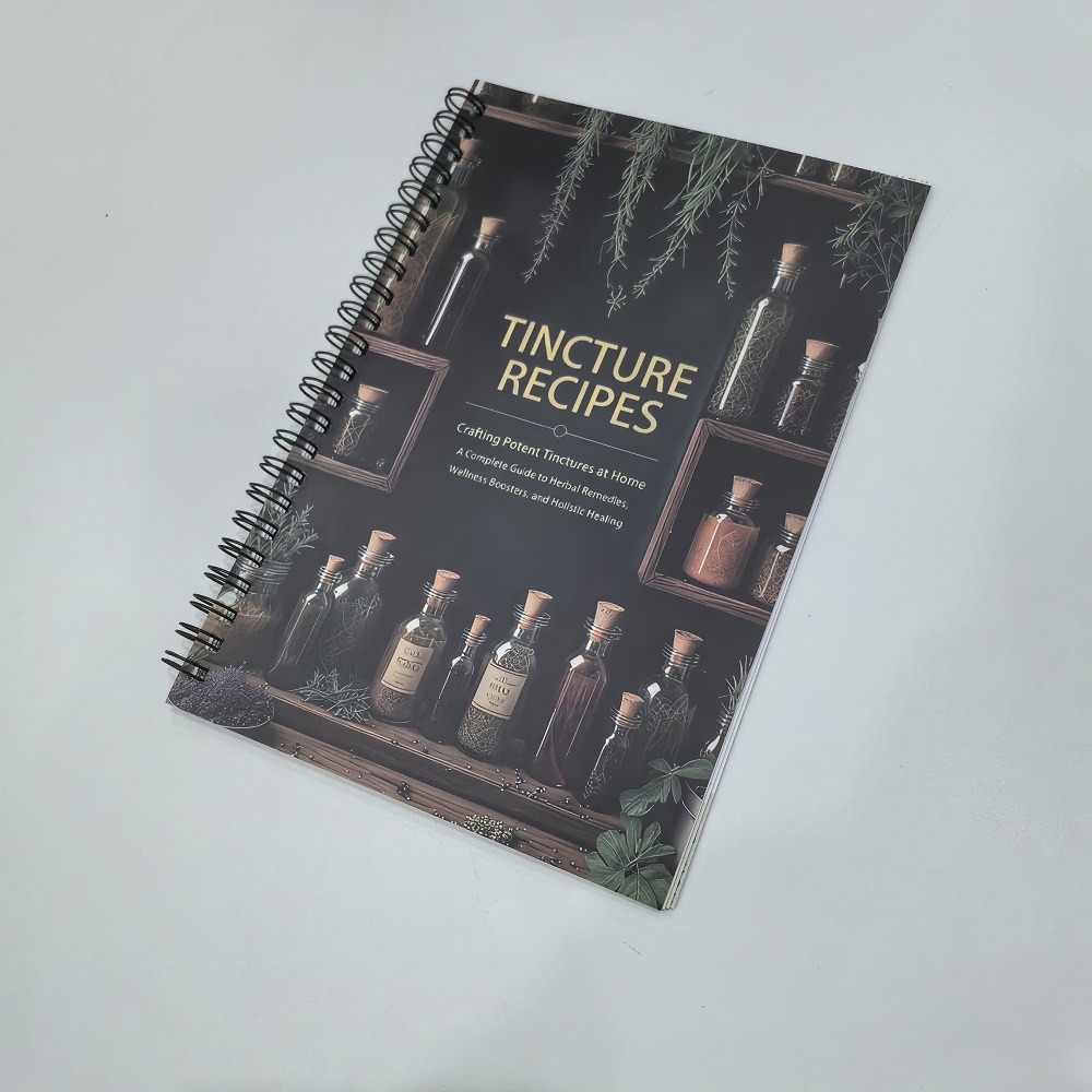 Herbal Wellness Tincture - Livre de recettes de teinture, artisanat