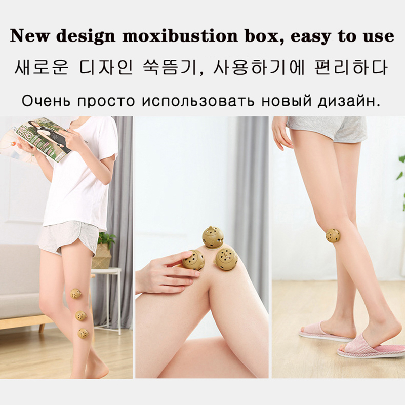 Herbal Wellness Massage - Brûleur de Moxa pour Massage par