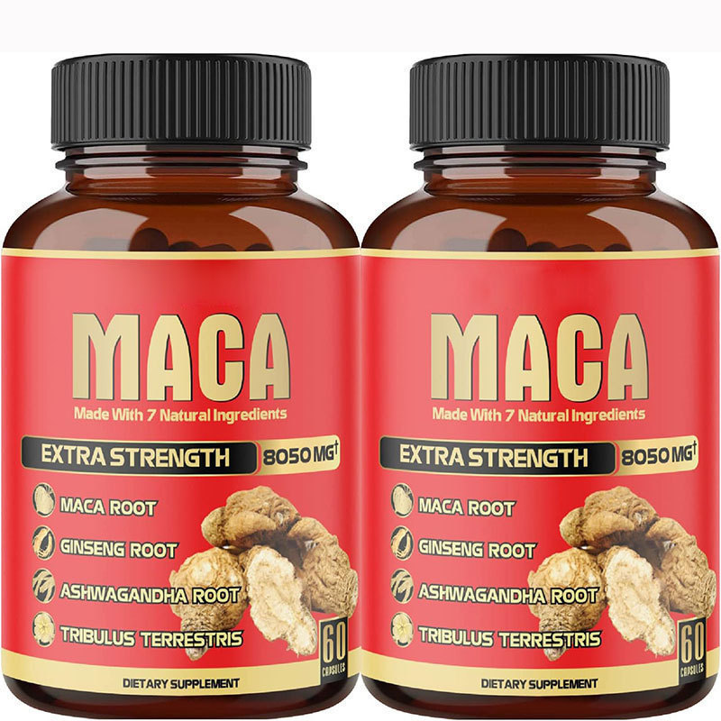 Herbal Queen - Capsules de Maca noire biologique, 2