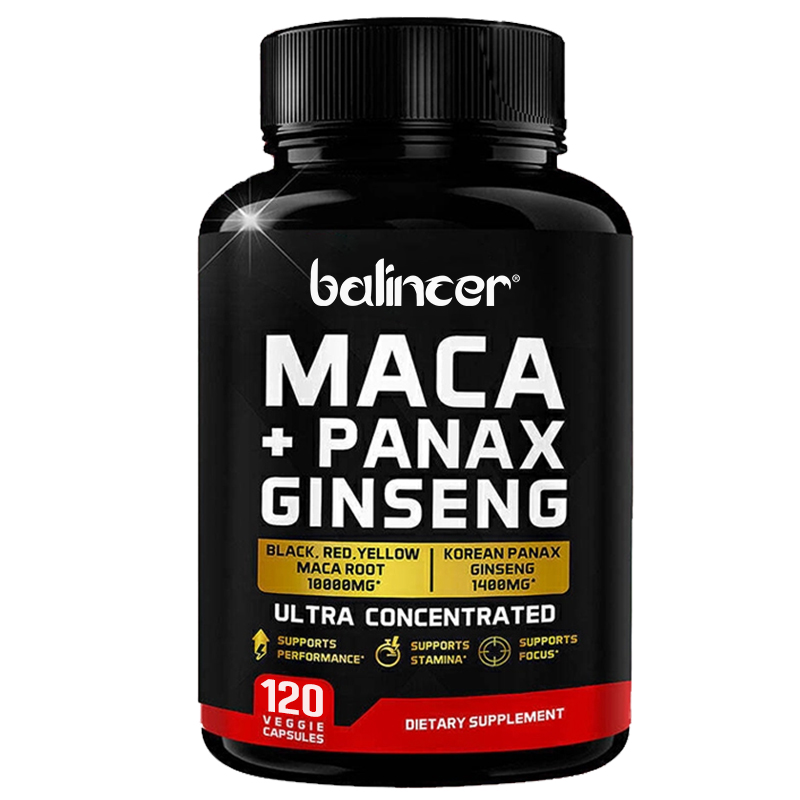 Herbal Queen - Capsules de Maca et de Ginseng