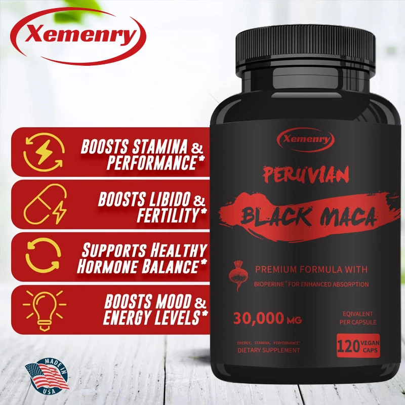 Extrait de racine de Maca noir - Herbal Queen avis et prix