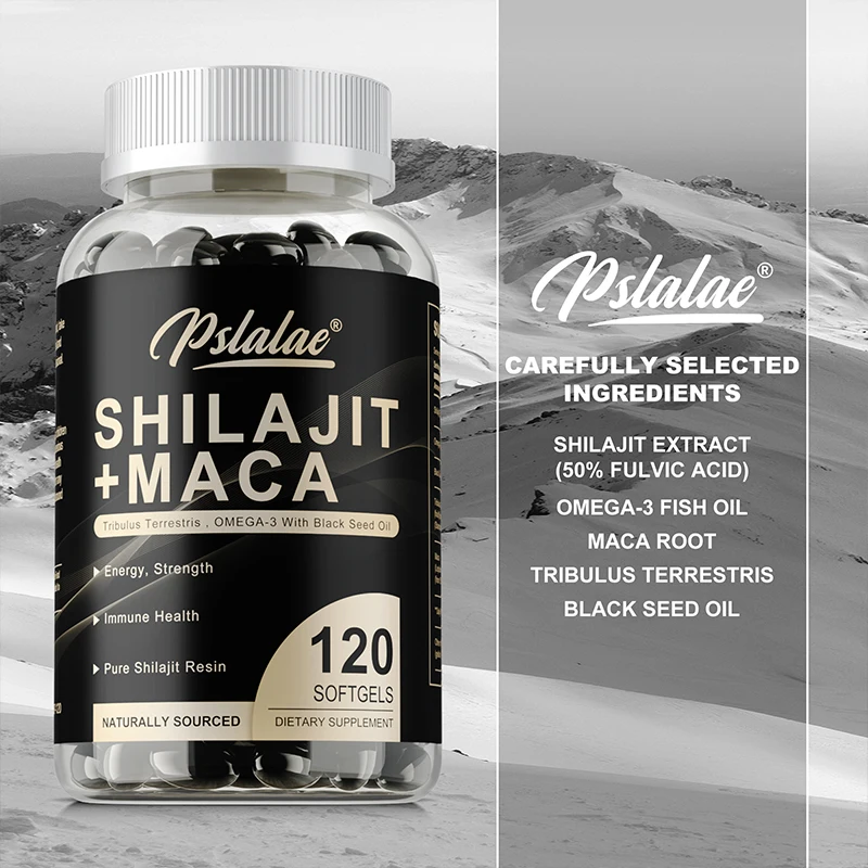 Shilajit + capsules de maca –  - Herbal Queen avis et prix