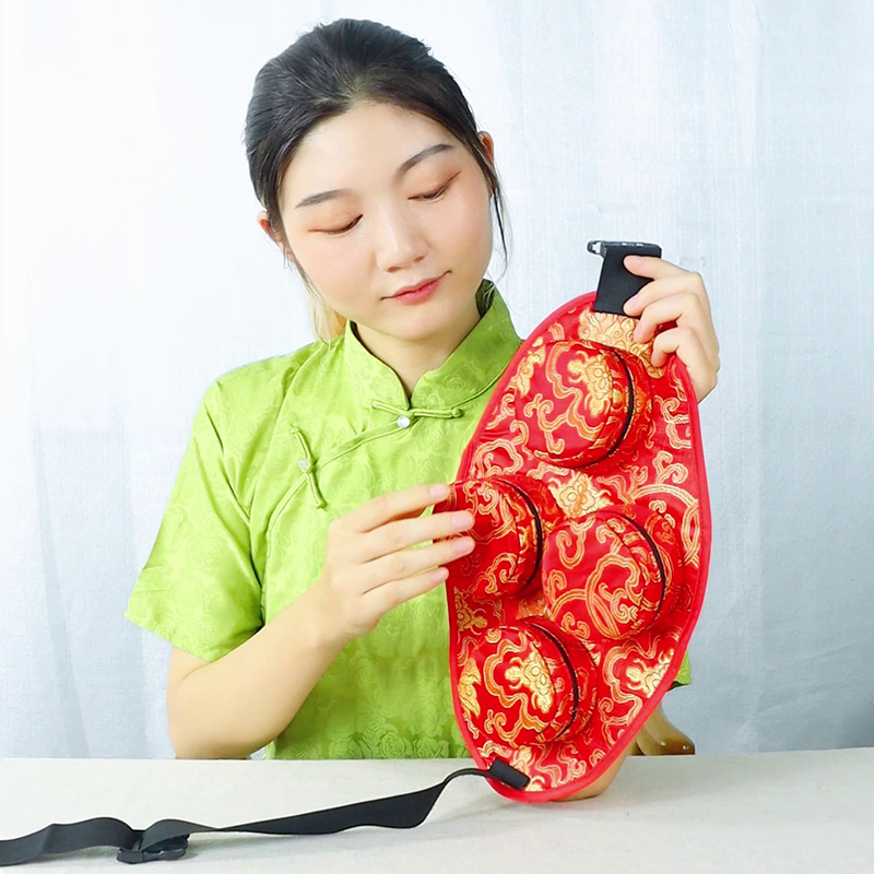 Sac de moxa traditionnel brodé - Herbal Wellness Massage avis et prix