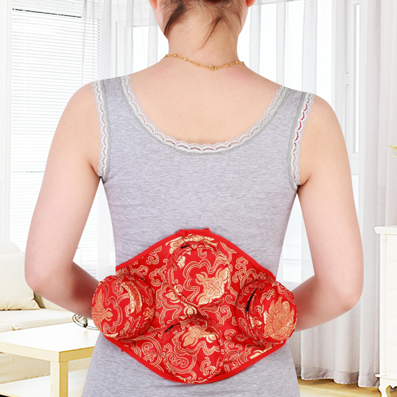Sac de moxa traditionnel brodé - Herbal Wellness Massage avis et prix