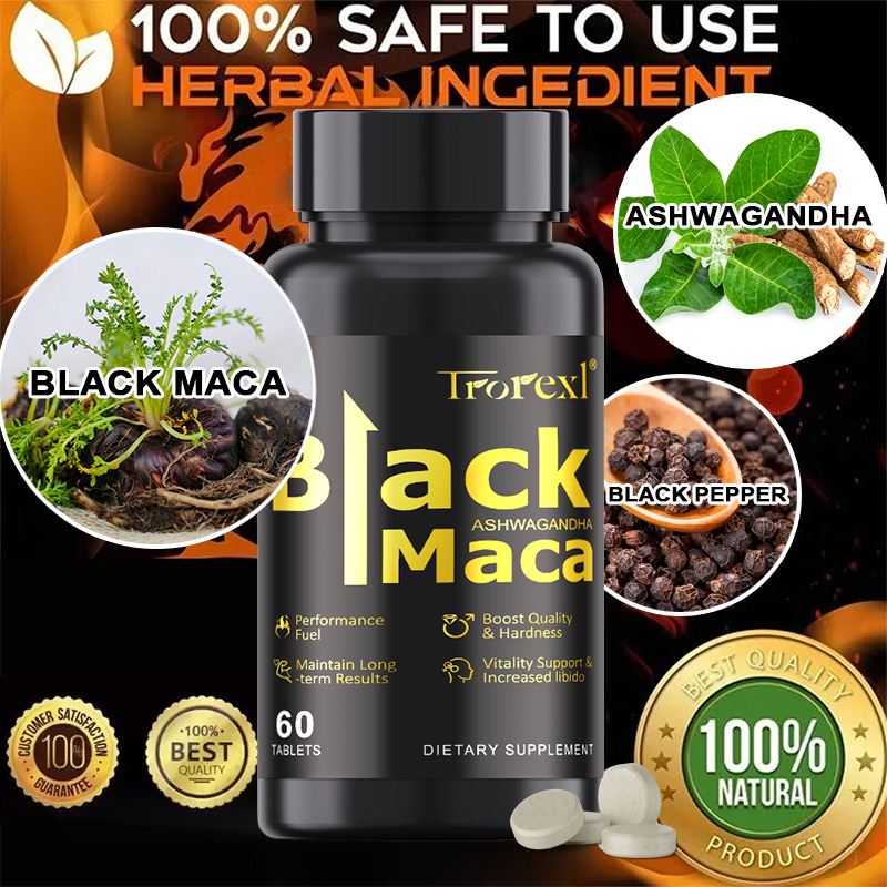 Comprimés de Maca noire nature - Herbal Queen avis et prix