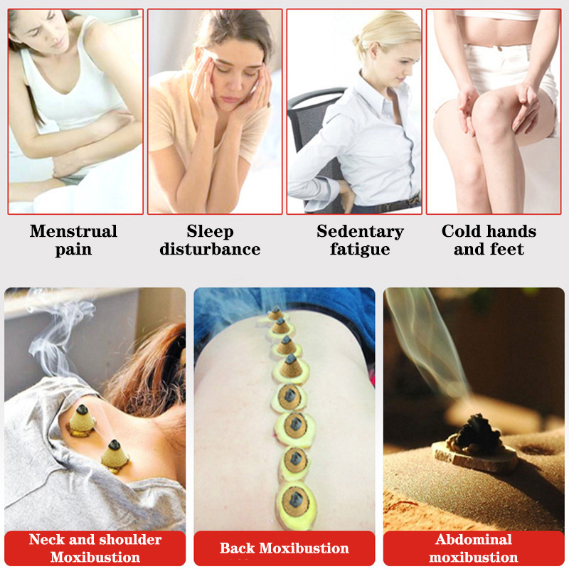 Ensemble de bâtonnets de moxa  - Herbal Wellness Massage avis et prix