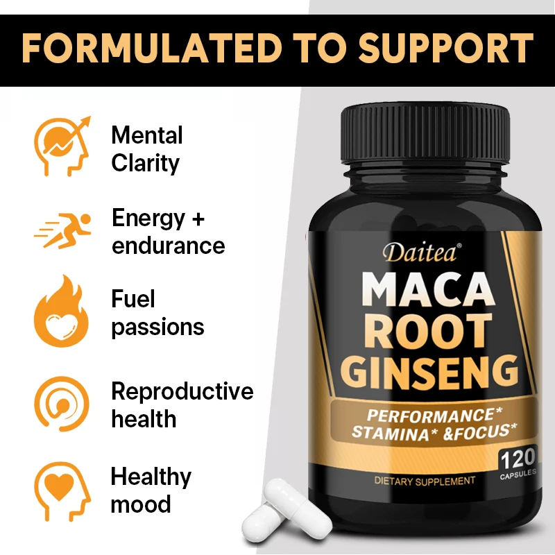 Extrait de racine de maca et d - Herbal Queen avis et prix