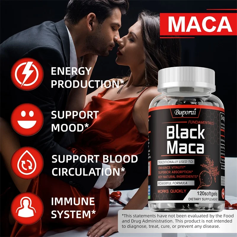 Complément de Maca noire - Aug - Herbal Queen avis et prix