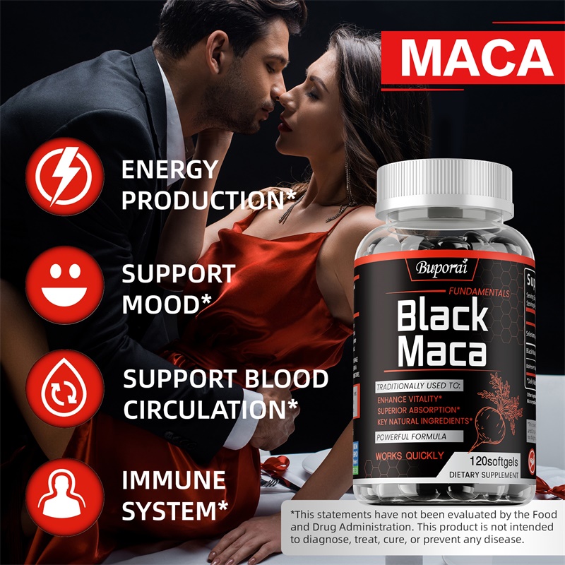 Supplément de Maca noire - aug - Herbal Queen avis et prix