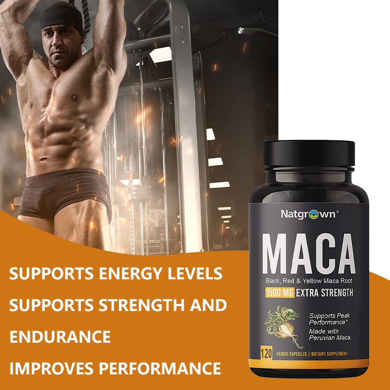 Capsules de racine de maca (no - Herbal Queen avis et prix
